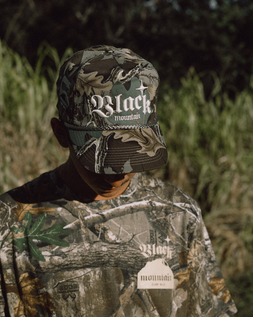 The Black Mountain Snapback Hat — Forest