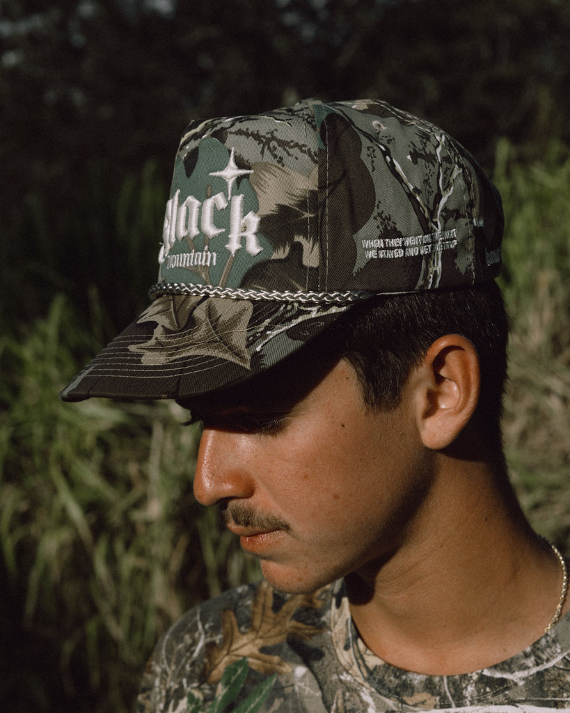 The Black Mountain Snapback Hat — Forest