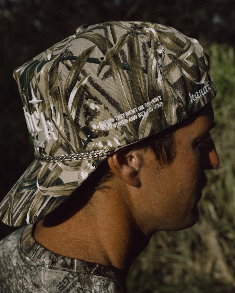 The Black Mountain Snapback Hat — Buffalo Grass