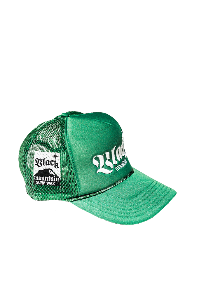 The Black Mountain Mesh Snapback Hat — Green